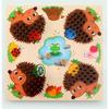 Toddler Hedgehog Board Game Kid Learning Counting Matching Game  Montessori Early Education Fine Motor Skill Sorting Toy Gift