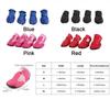 4pcs/set Soft-soled Dog Shoes Mesh Pet Sandals New Poodle Dog Shoes  for Small Dogs Puppies