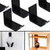 1/2Pc Acrylic Headphone Bracket Wall Mounted Headset Holder Hanger Under Desk Hook Earphone Sticky Display Stand