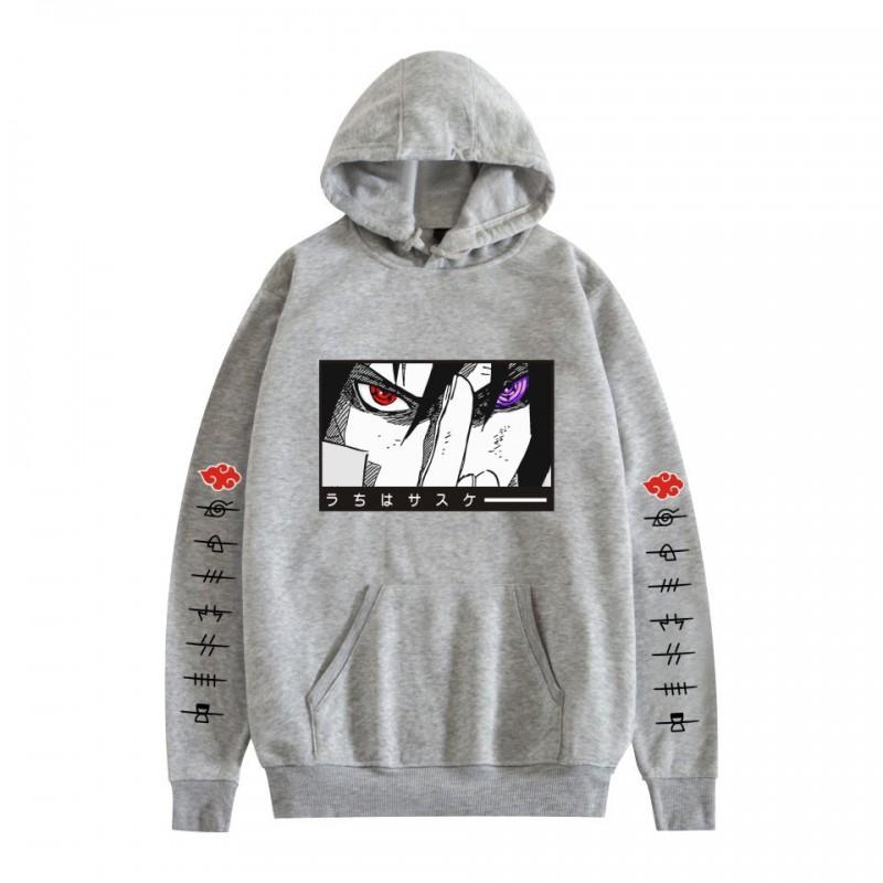 Naruto Anime Hooded Sweatshirt Men Women Casual Long Sleeve Pullover With Printed Design Fashion Streetwear