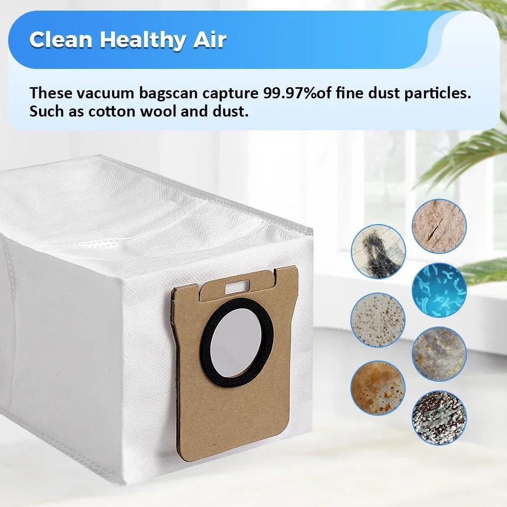 Dust Bag Mop Cloth for XiaomiX11 Plus/X11 Max/X11+, Mijia M11S/M11 For Dreame L11 Ultra/L11 Ultra/L11 Ultra Dust Bag Rags Parts