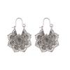 SUMENG New Arrival Fashion Femme Oorbellen Antique Silver Color Gypsy Indian Tribal Ethnic Hoop Dangle Mandala Earrings