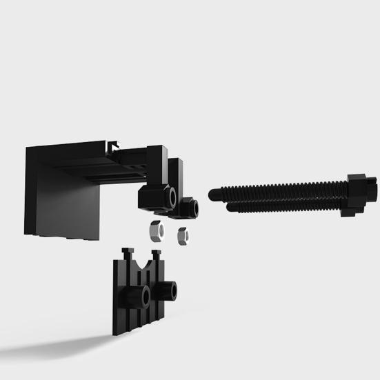 Hose Fixed Clip Multi-Functional Thickness Adjustable Plastic Aquarium Water Pipe Holder Clamp Aquarium Supplies