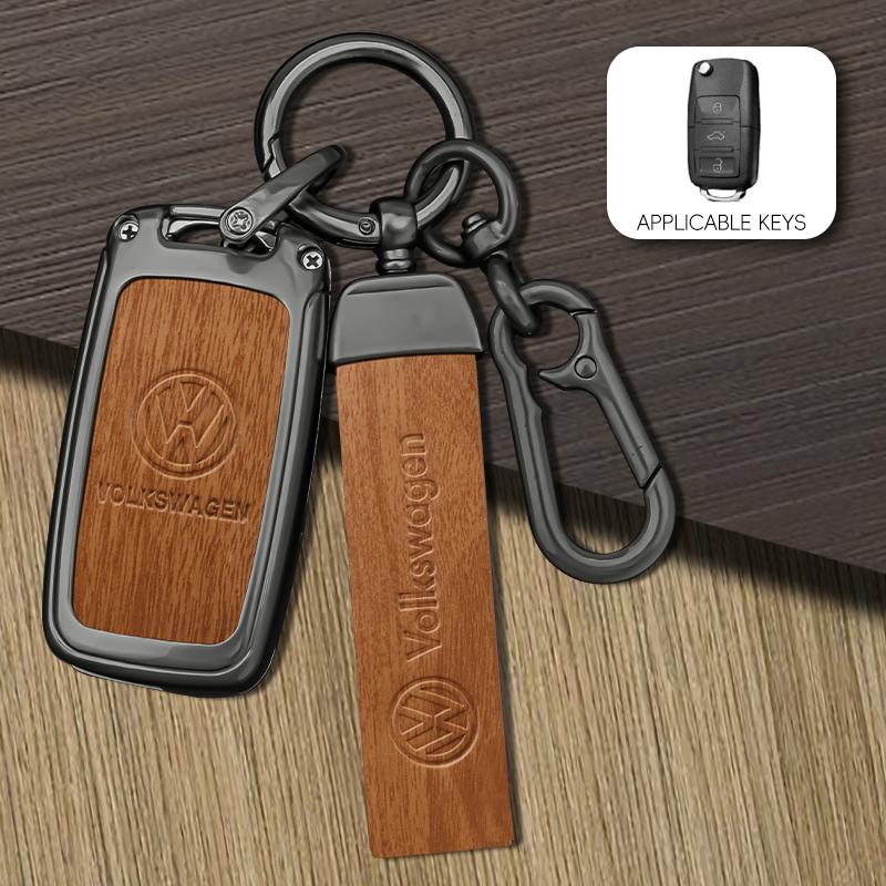 For VOLKSWAGEN Zinc Alloy Car Key Case For Volkswagen Polo Tiguan Golf 4 5 Jetta Beetle Scirocco Passat VW Key Cover Protection