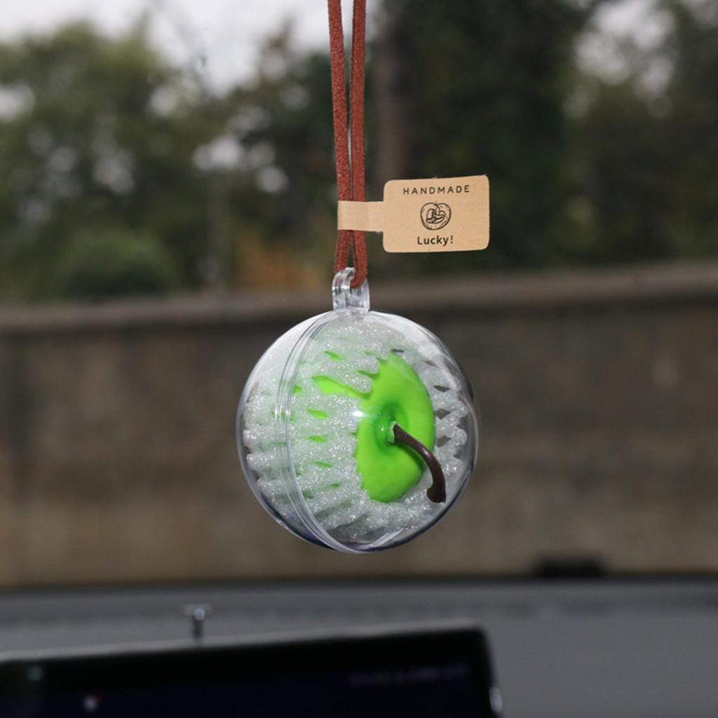 Car Ornament Rearview Fruit Cute Decor Rearview Mirror Hangable Accessories For Vehicle Interior Christmas Tree Truck Women Men