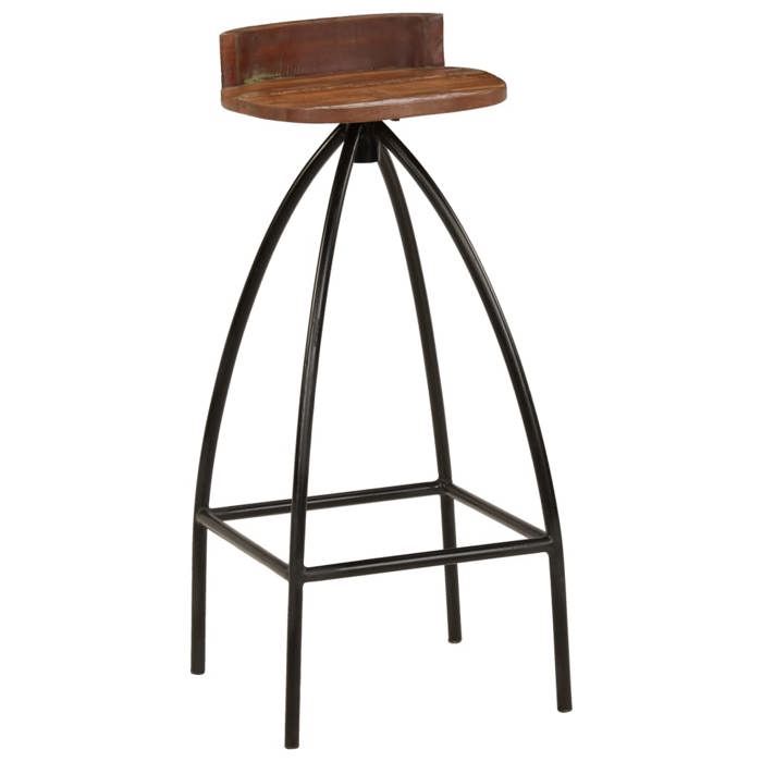VidaXL Lot de 2 Tabourets de Bar, Chaise de Pub, Siège de Bistrot, Meuble de Salle à Manger Cuisine Salon Maison Intérieur, 245264