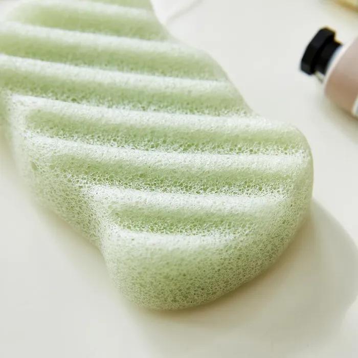 Pure Konjac Cleansing Puff Square Aloe