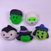 10pcs Ghost Cartoon Halloween Fidget Toy Slow Rebounce Pinch Compression Toy  Costume