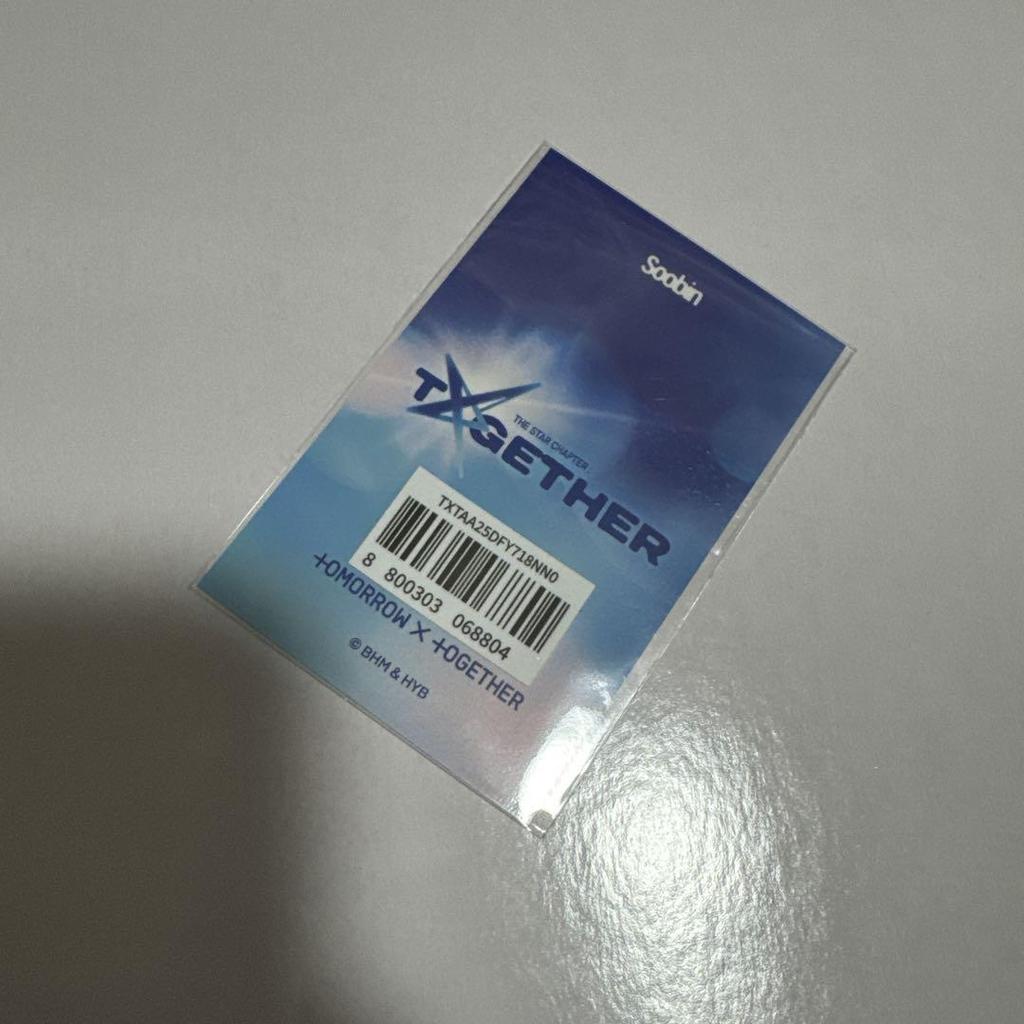 [USED] TXT Pop-up Bonus Trading Card Soobin