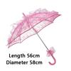 Romantic Bridal Umbrellas Ruffles Trim Craft Flowers Umbrellas New Floral Lace Umbrella