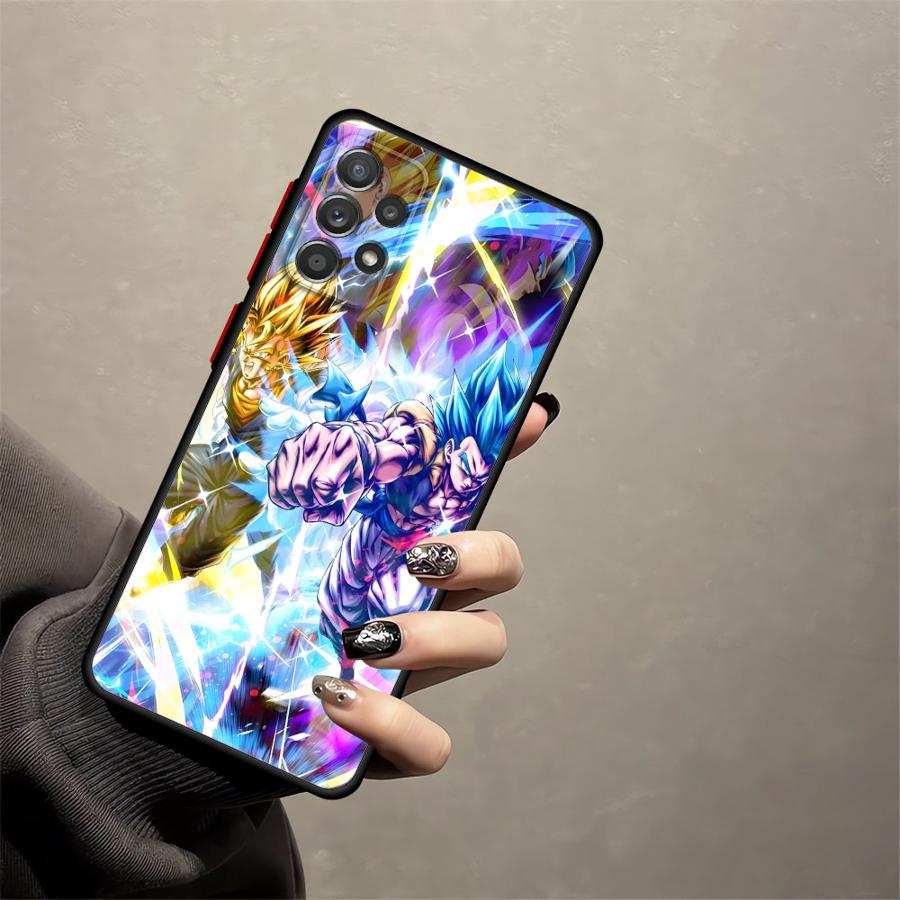 Case for Samsung Galaxy A14 A15 A16 A12 A05 A30 A70 Note 20 Ultra 10+ 9 8 A13 A50 A06 Back Phone Cover Dragon Ball Goku Vegeta