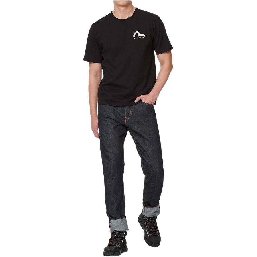 Evisu T-Shirts Men's Crew Neck Moderate 2ESHTM2TS505XXCT