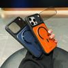 For  Magnetic Case For For Iphone 17 16 1 14 13 12 Pro Max Fold Bracket Transparent Lens Protection Armor Shockproof Cover