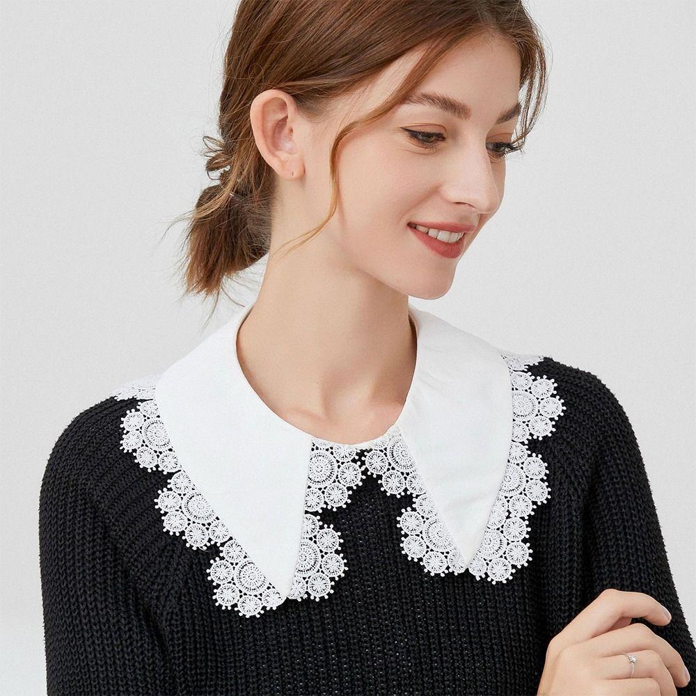 Classic Lapel Detachable Clothes Accessories Fashion Blouse False Collar