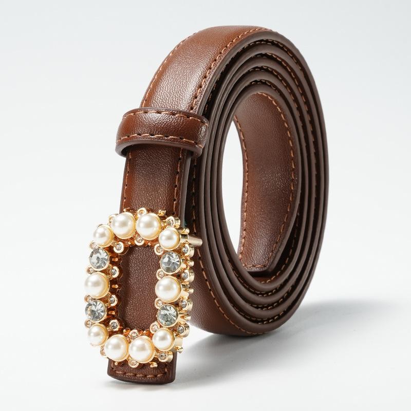 

Женский ремень с гладкой пряжкой, новый, для брюк, платья, декоративный, для женской юбки, универсальный, тонкий 105cm