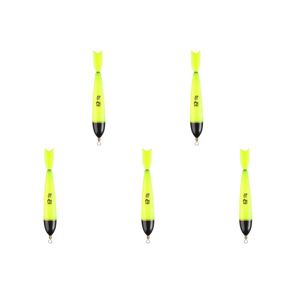 5-1PCS Fishing Bobbers Night Fishing Float Light Stick Night Fishing Light Up Bobbers for Sea Ocean Rock Fishing Accessories