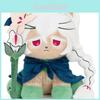 Bichinho de Pelúcia Lirio Branco Gato Cookie Run Kingdom Com Tecido Macio Tipo Cristal Para Colecionadores