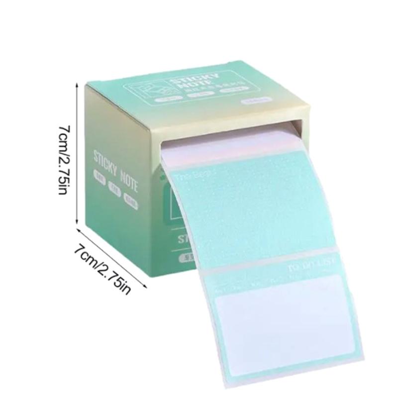 

Выдвижные липкие заметки, рулон бумаги для заметок, съемная выдвижная коробка для заметок, небольшой блокнот для записей, заметки для рисования, студентов, учителей