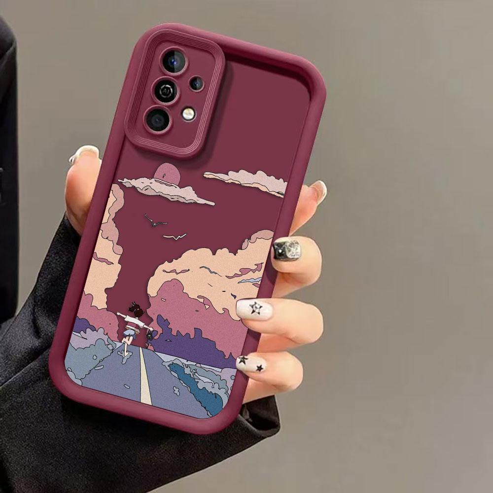 Beautiful Art Scenery Phone Case For Samsung A07 A70 A03 A03S A04E A05 A05S A06 A11 A12 A04 A10 A50 M31 M34 M51 M54 NOTE 20 Case