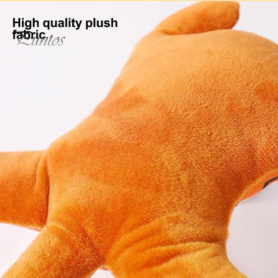Lion Fox Shape Pet Plush Squeaky Toy Small Medium Dogs Bone Aggressive Chewers Bite-resistant Dog Plush Toy Pet