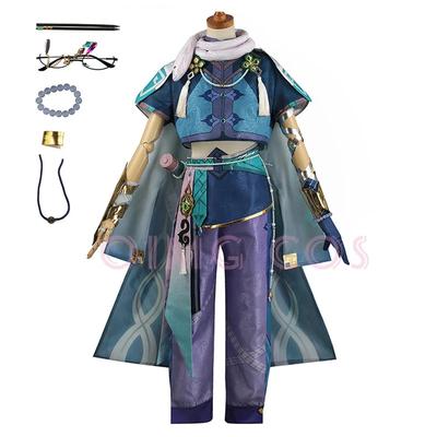 Genshin Impact Baizhu Disfraz Cosplay Adulto Uniforme de Carnaval Halloween Fiesta Anime Disfraces de Mascarada Mujer Juego