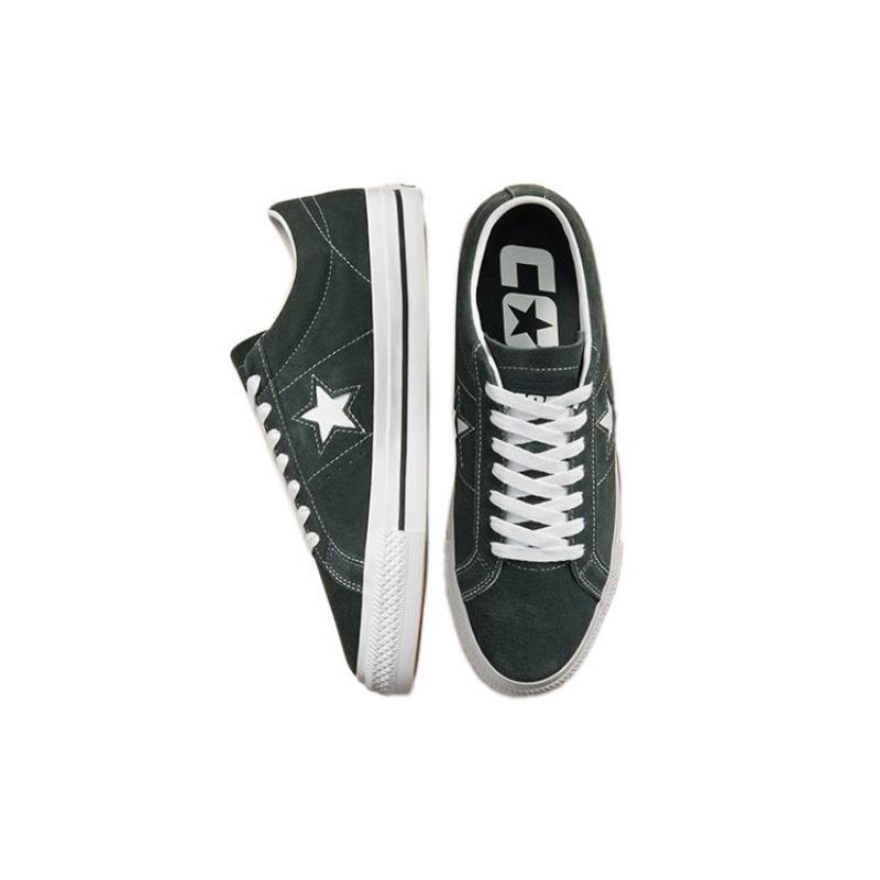 Converse One Star Pro Unisex Low Top Skate Shoes Casual Wear Resistant Slip Resistant Seaweed Green 171977C
