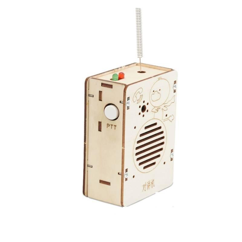 

DIY дерев яна рація технології ручної роботи творчий винахід науковий експеримент навчальна модель комплект матеріал pack One