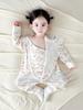 Double-Layer Pure Cotton Baby Romper: Breathable, Boneless, Close-Fitting, Warm Newborn Crawling Clothes.
