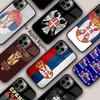 Serbia Serbian National Flag Magnetic Phone Case For APPLE iPhone 17 Air 16 14 13 12 Pro Max 15 Plus Wireless MagSafe Cover