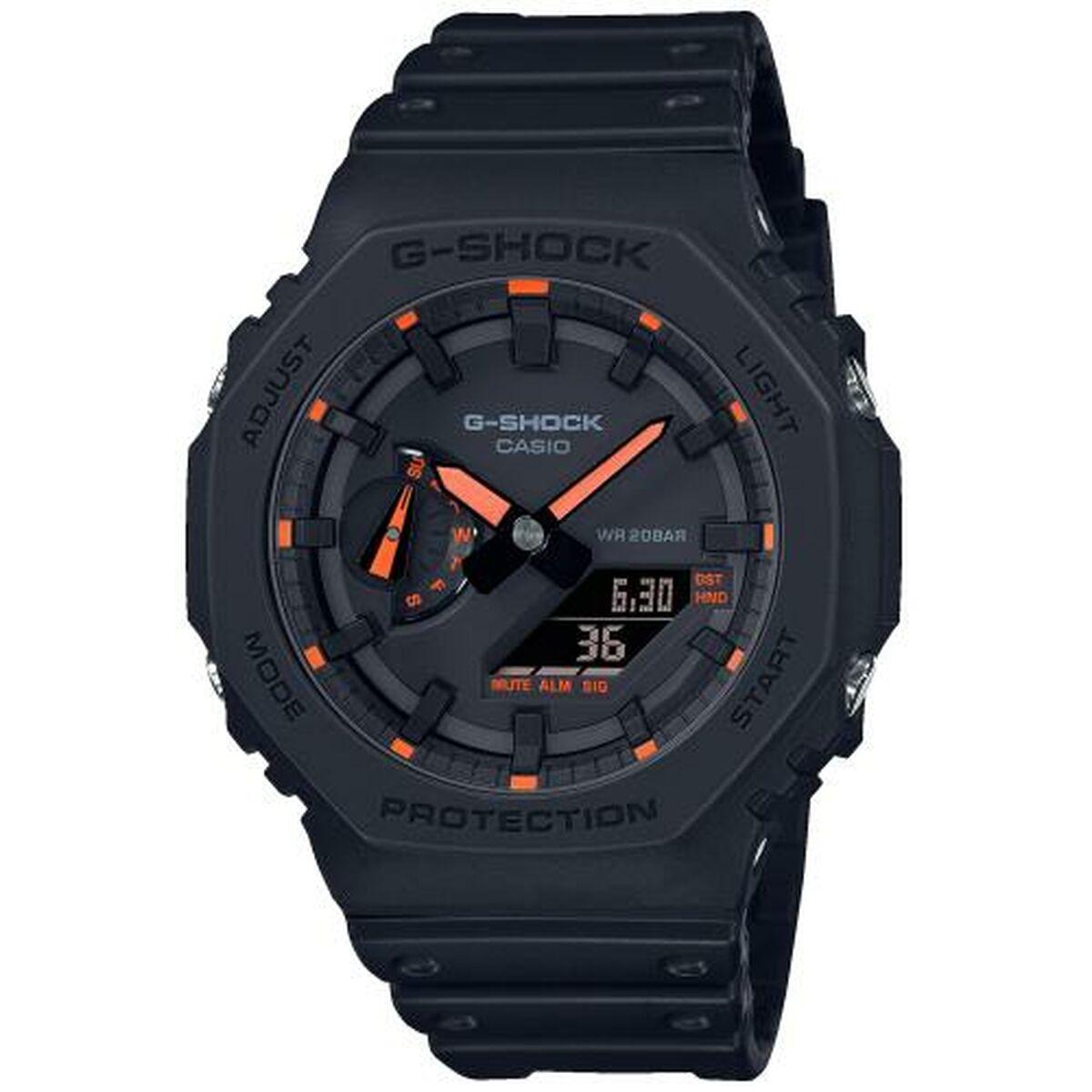 

Casio G-Shock GA-2100-1A4ER Мужские часы черные TU прозрачный