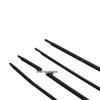 Compatible Window Glass Outer Trim for 2014-2022 Toyota Levin: Waterproof, Electroplated Sealing, Decorative Strip.