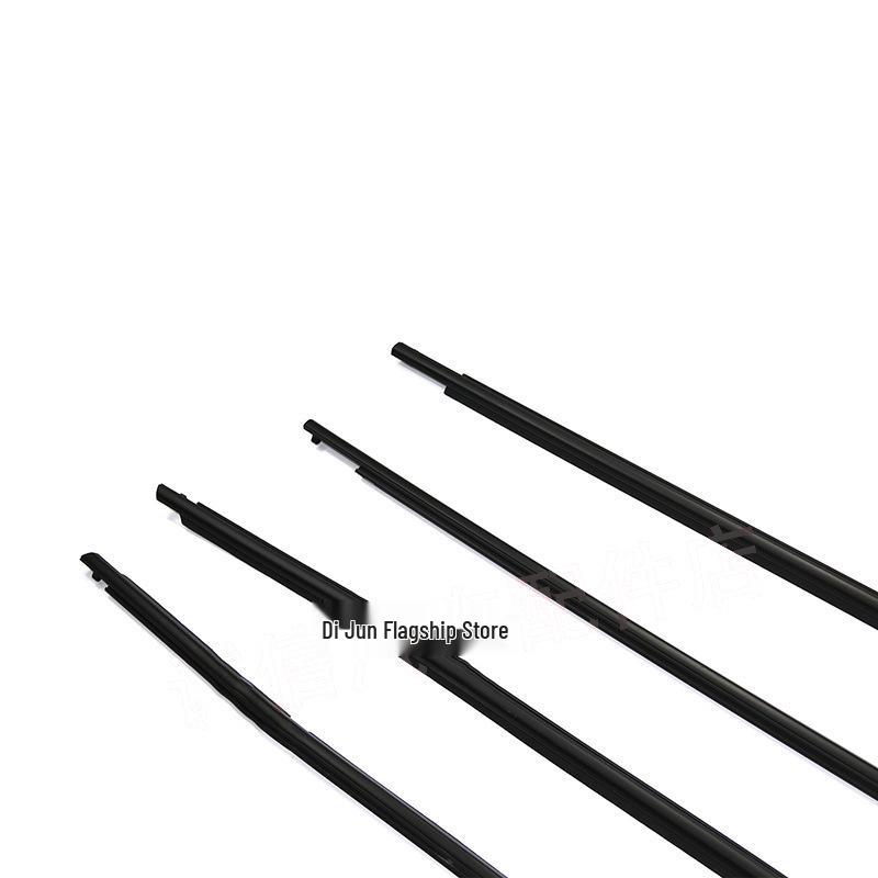 Compatible Window Glass Outer Trim for 2014-2022 Toyota Levin: Waterproof, Electroplated Sealing, Decorative Strip.
