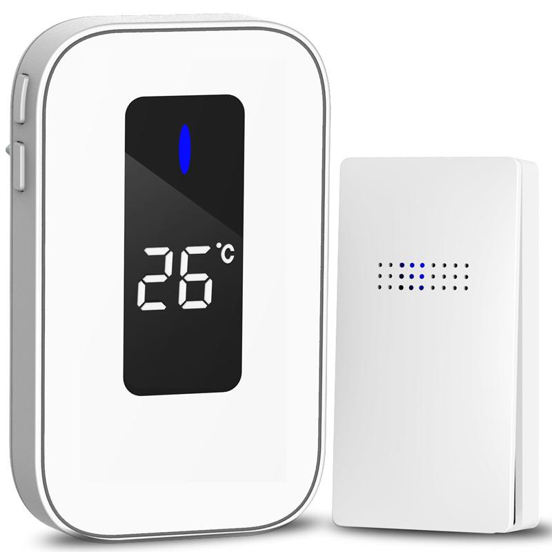 High Volume, Long-Range Wireless Doorbell with Wall-Penetrating Signal for Homes and Businesses