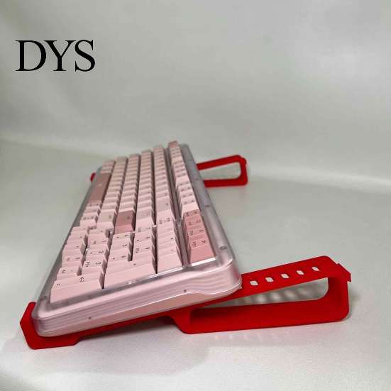 Mechanical Keyboard Stand 2Pcs Portable Computer Stand, Ergonomic Desktop Holder, Non-slip Riser, Office Desk Accessories Plastic