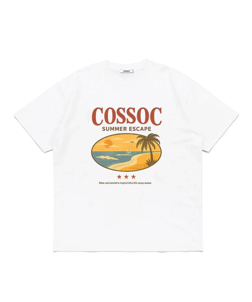 Koso Summer Escape Short Sleeve T-Shirt (White)