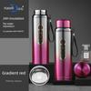 Large Capacity Vacuum Cup 316 Double-Layer Stainless Steel Men's Water Cup Female Student Portable Convenient Cold Insulation Iced Water Kettle Car