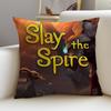 Strategic SSlay the SpireS Cushion Cover Breathable and Skinfriendly Linen Pillowcase Square Removable and Washable Cushion
