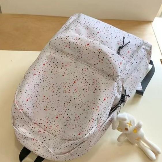 Starry Sky Backpack With Laptop Pocket And Breathable Oxford Fabric For School Students