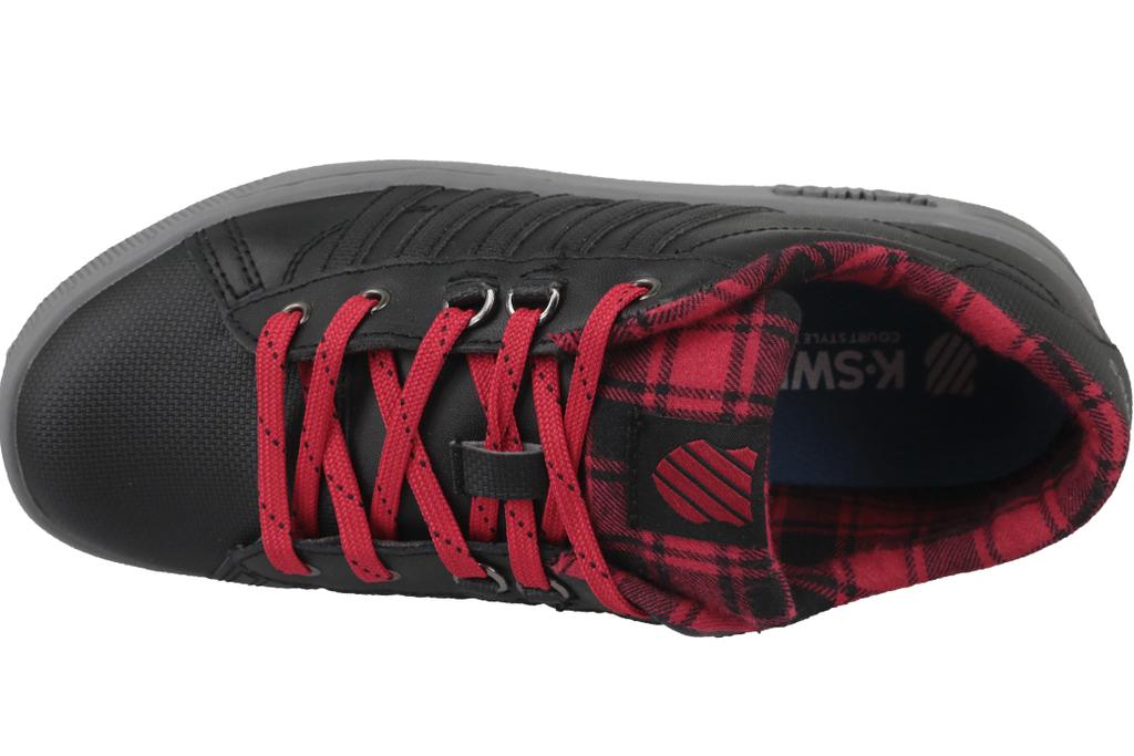 K-SWISS Hoke Plaid, for Boy Black Sneakers