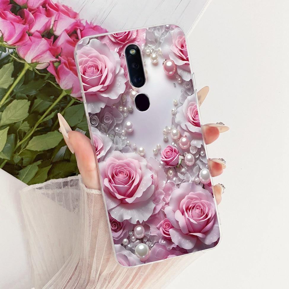Clear Casing For Oppo F11Pro CPH1969 CPH2209 CPH1987 Phone Case For Oppo F11 Pro Cover Fashion Butterfly Funny Cute Painted