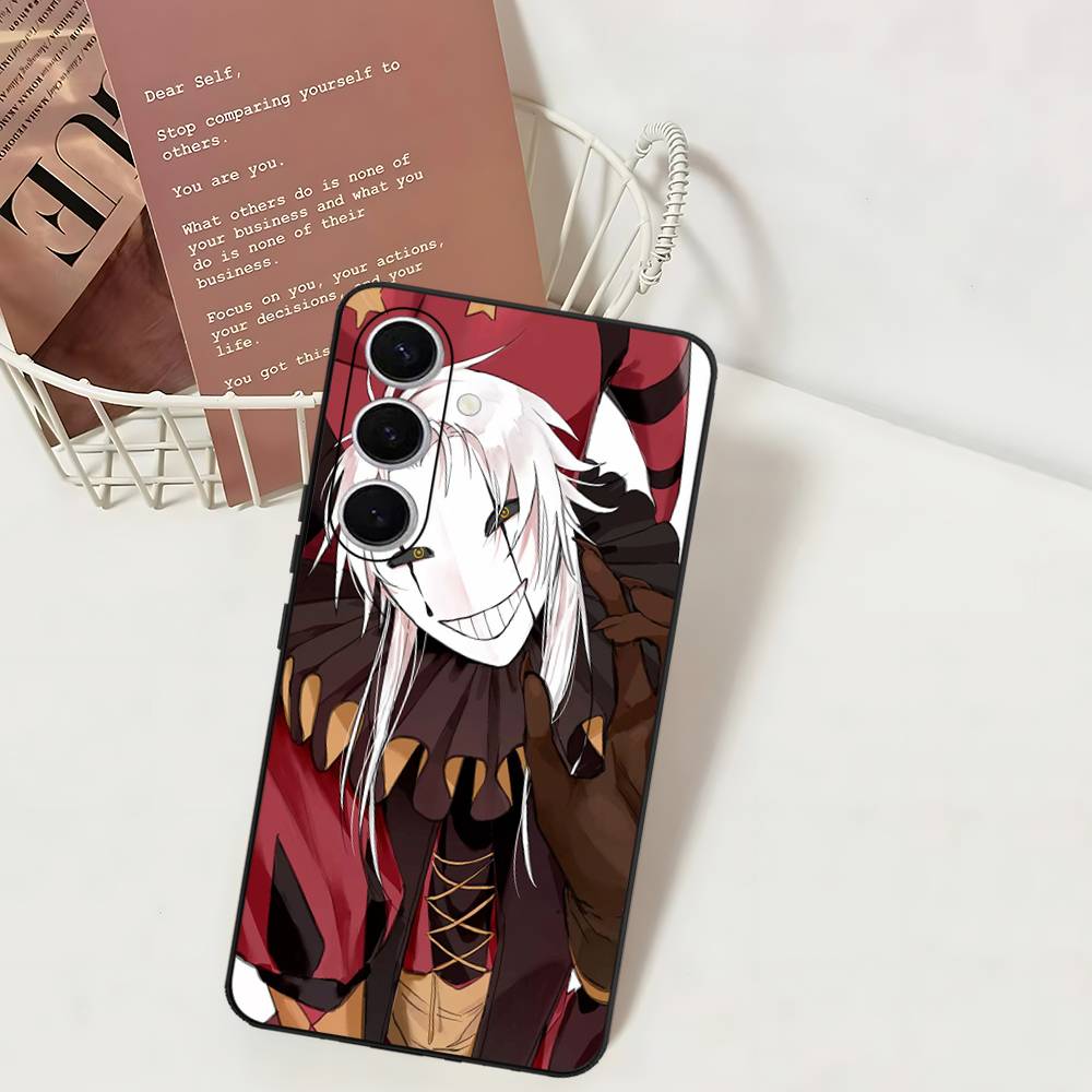 Anime The Freak Circus Pierrot Telefoonhoesje Voor Samsung S 24 Fe 25 Ultra Plus 20 Lite 21 30 22 23 24 22 Ultra 5G Fundas