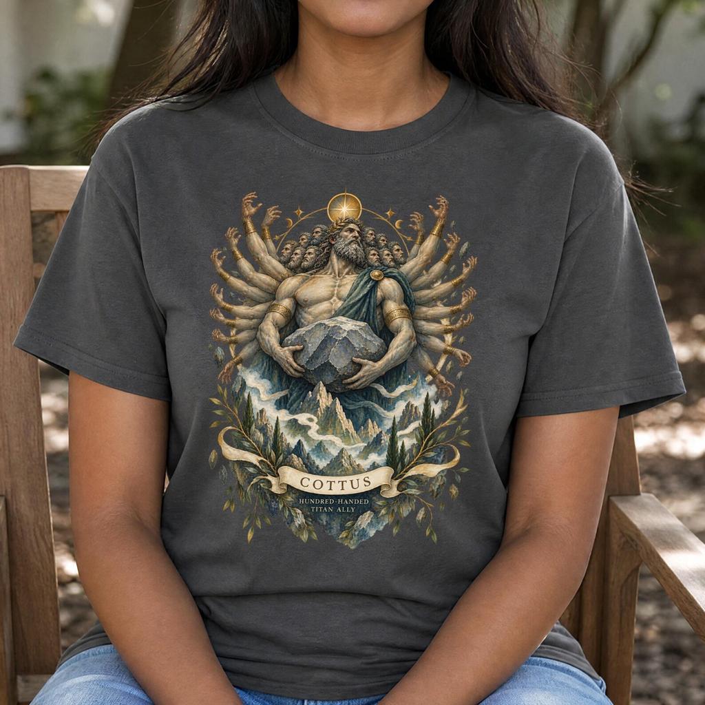 Tarot Cottus Shirt - Front or Back Print - Mythology Gift