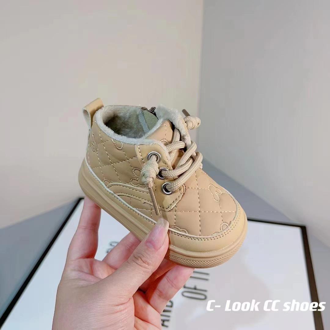 

Осенние детские высокие кожаные туфли - повседневные ботинки Martin для девочек и мальчиков Size 17 Insole 13cm