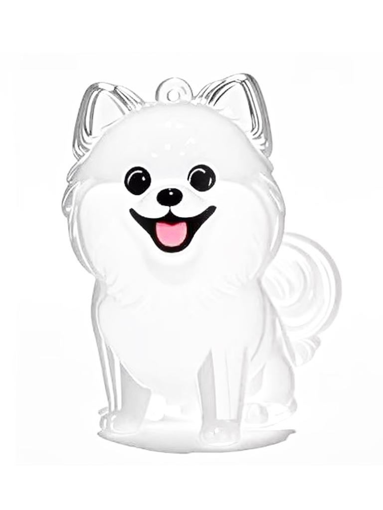 1pc Pet Breed Design Pet Hair Storage Keychain, Dog Breed Keychain Keepsake, Multifunctional Pet Memorial Pendant, Hair Storage