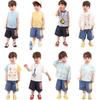LUSON Baby Boys' Light Blue Summer Thin Denim Shorts