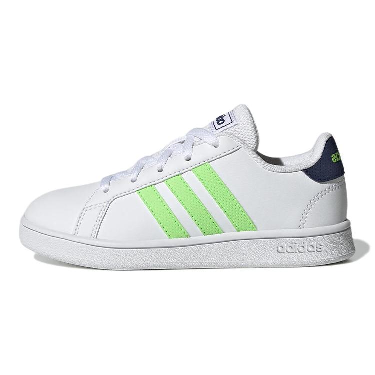 Adidas Neo GRAND COURT Удобные Низкие Детские Скейтбордические Кроссовки Белые Детские GX5743 35.5
