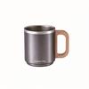 Captain Stag Outdoor Cup Double Stainless Steel Mug 330ml Wooden Pattern Ash Purple Cs Charmant Uh 2034