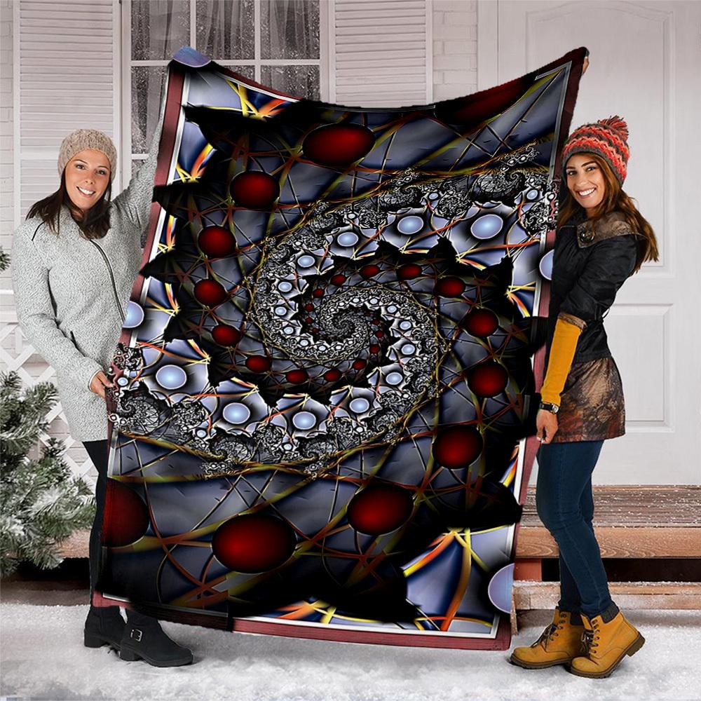 1 Stück Abstraktes Kunstwerk Druck Außenplane, Leichtes Polyester,