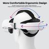 Verstellbares Kopfband für Oculus Quest 2 VR-Headset Ersatz Elite-Band Verlängern Sie die VR-Spielzeit für Meta Quest 2 Zubehör