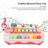 2 in 1 Baby Piano Xylophone for Toddlers with Key Keyboard Piano Sensory Toys Educational Musical Learning Instruments Baby Toy
